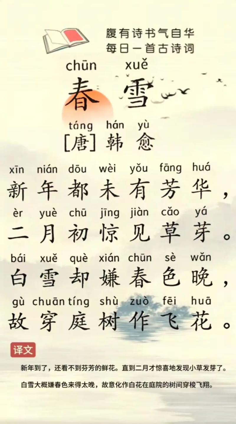 春雪感怀  第1张