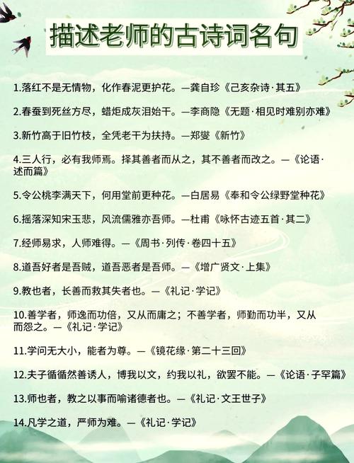 赞美老师的经典名句，赞美老师，桃李满天下，功德无量  第1张