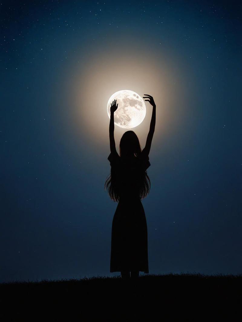 人月夜影  第1张