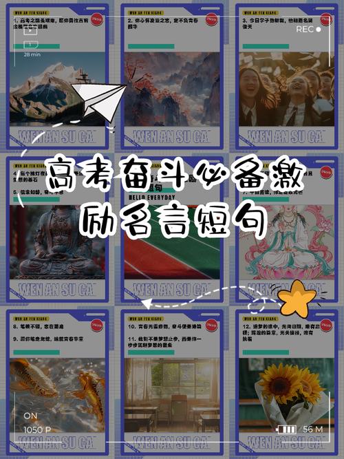 高三拼搏的霸气语录，高三奋斗之路，霸气语录激励前行  第1张