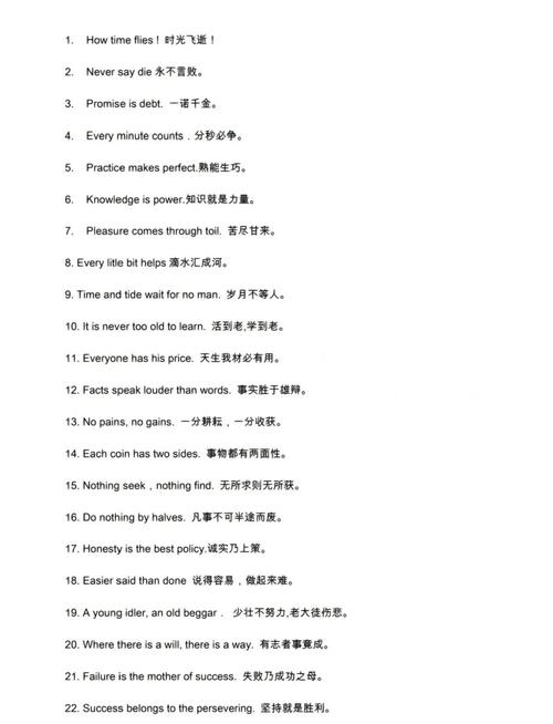 英语名言警句100条简短的，英语名言警句精选100条简短集锦  第1张