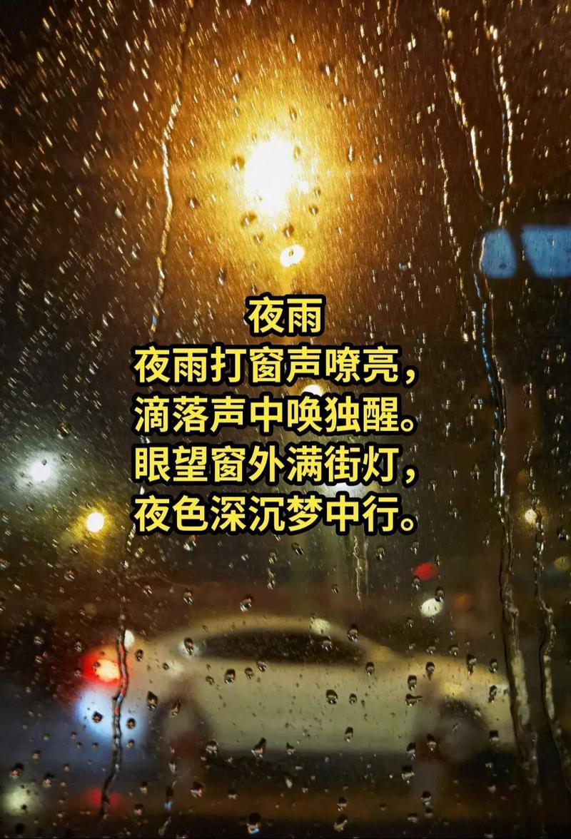 今夜，窗外那场风花雪月的雨  第1张