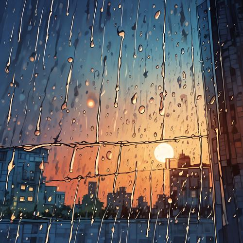 听！窗外的雨，淅沥沥……  第1张