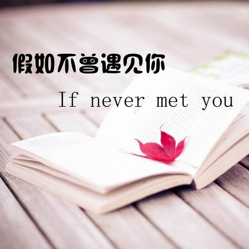 如果不曾遇见 第1张 如果不曾遇见 第1张