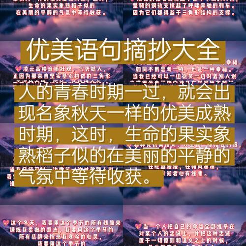 优美的句子摘抄大全，优美的句子摘抄精选集  第1张