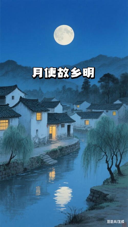 家是故乡好，月是故乡明  第1张