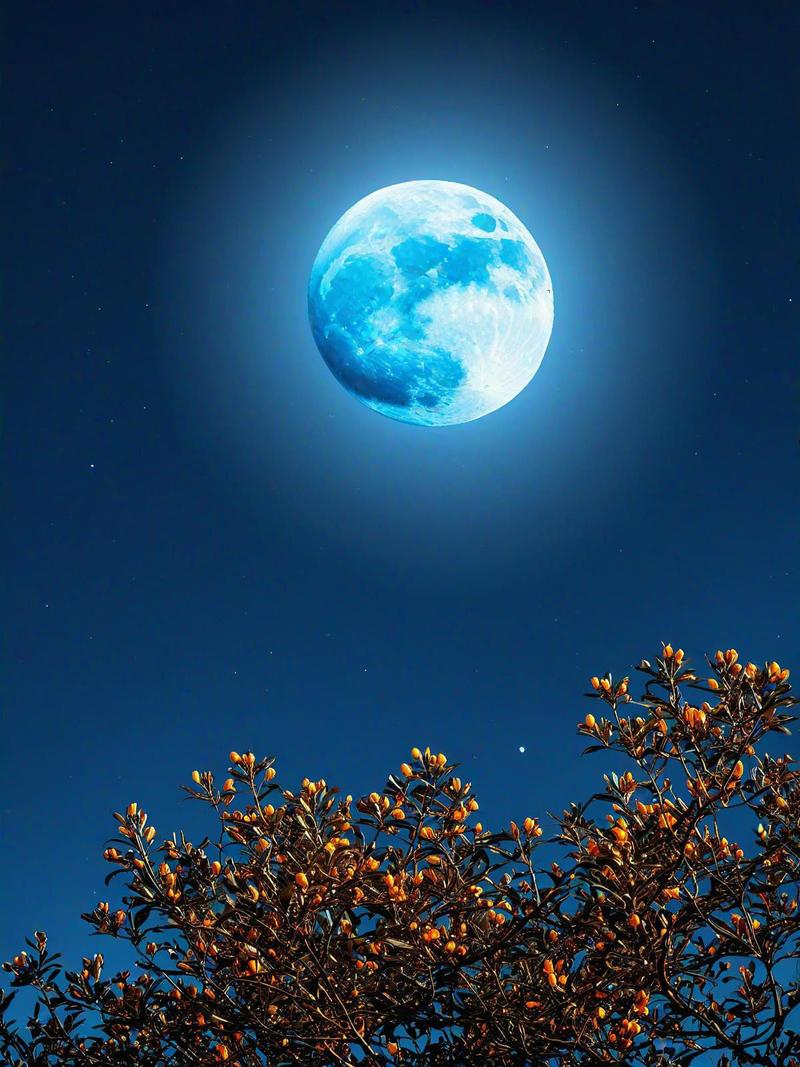 月光明媚的夜晚  第1张