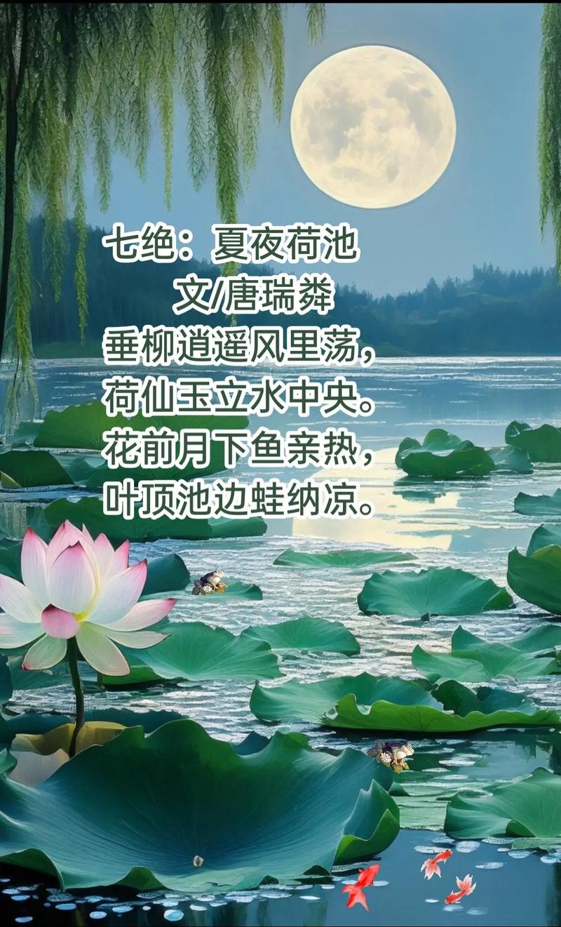 李白笔下的夏日，时光清浅，岁月如莲  第1张