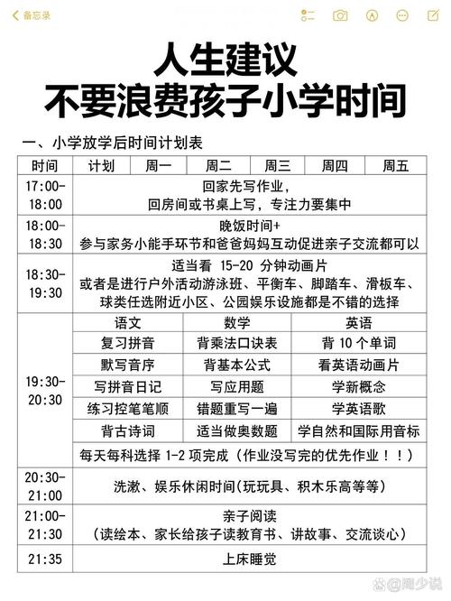 从这张学习时间表你看到了什么？  第1张