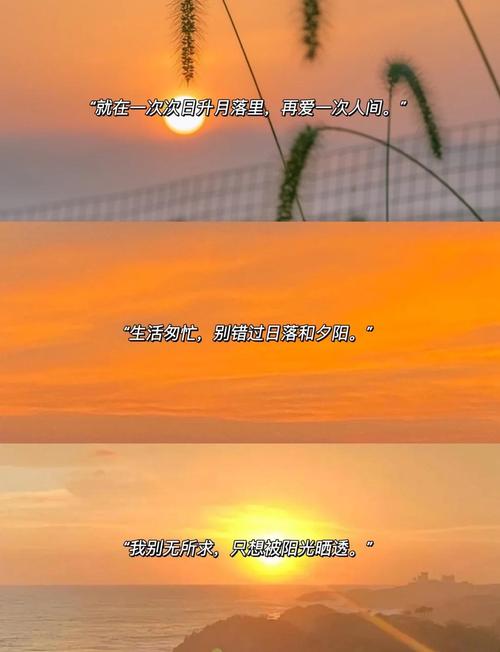 关于晚霞的浪漫情话  第1张