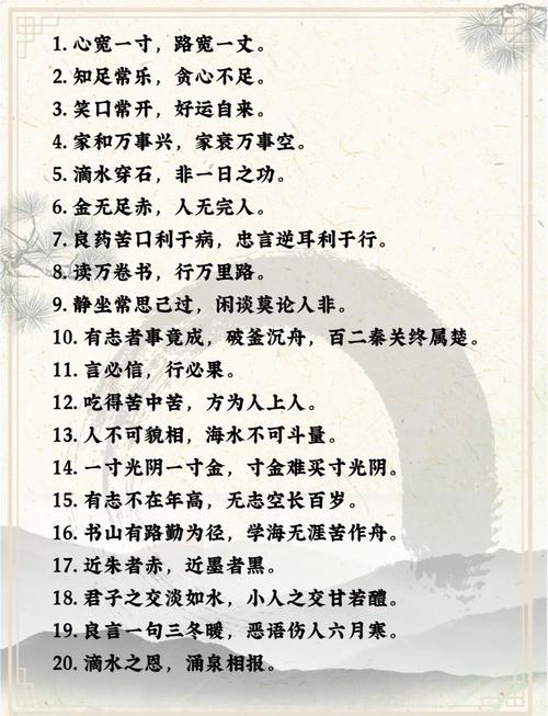 句句经典语录大智慧老人言：  第1张