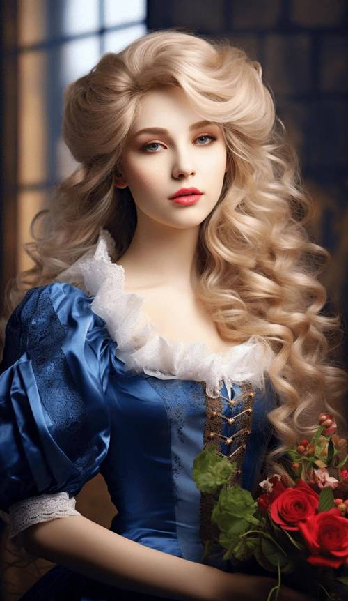 头发是女人的魔法。迷人的眼睛，迷幻的头发，充满诱惑与魅力。  第1张