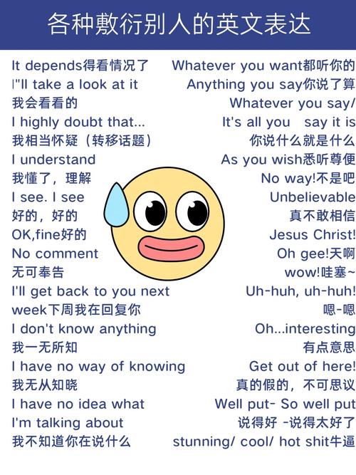 “敷衍”用英语怎么说？  第1张