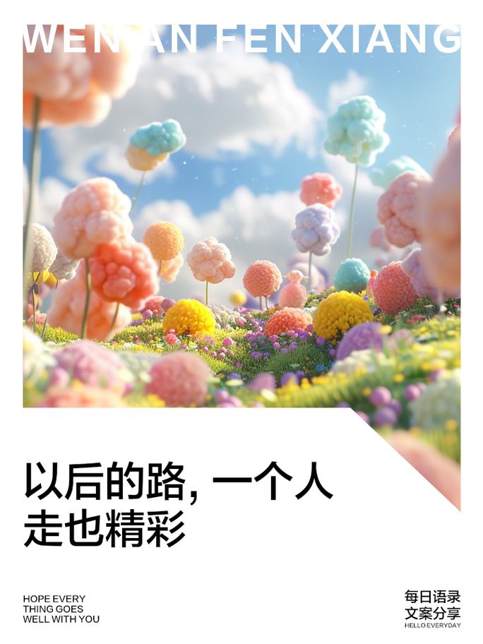 做一个单纯的人，走一段幸福的路  第1张