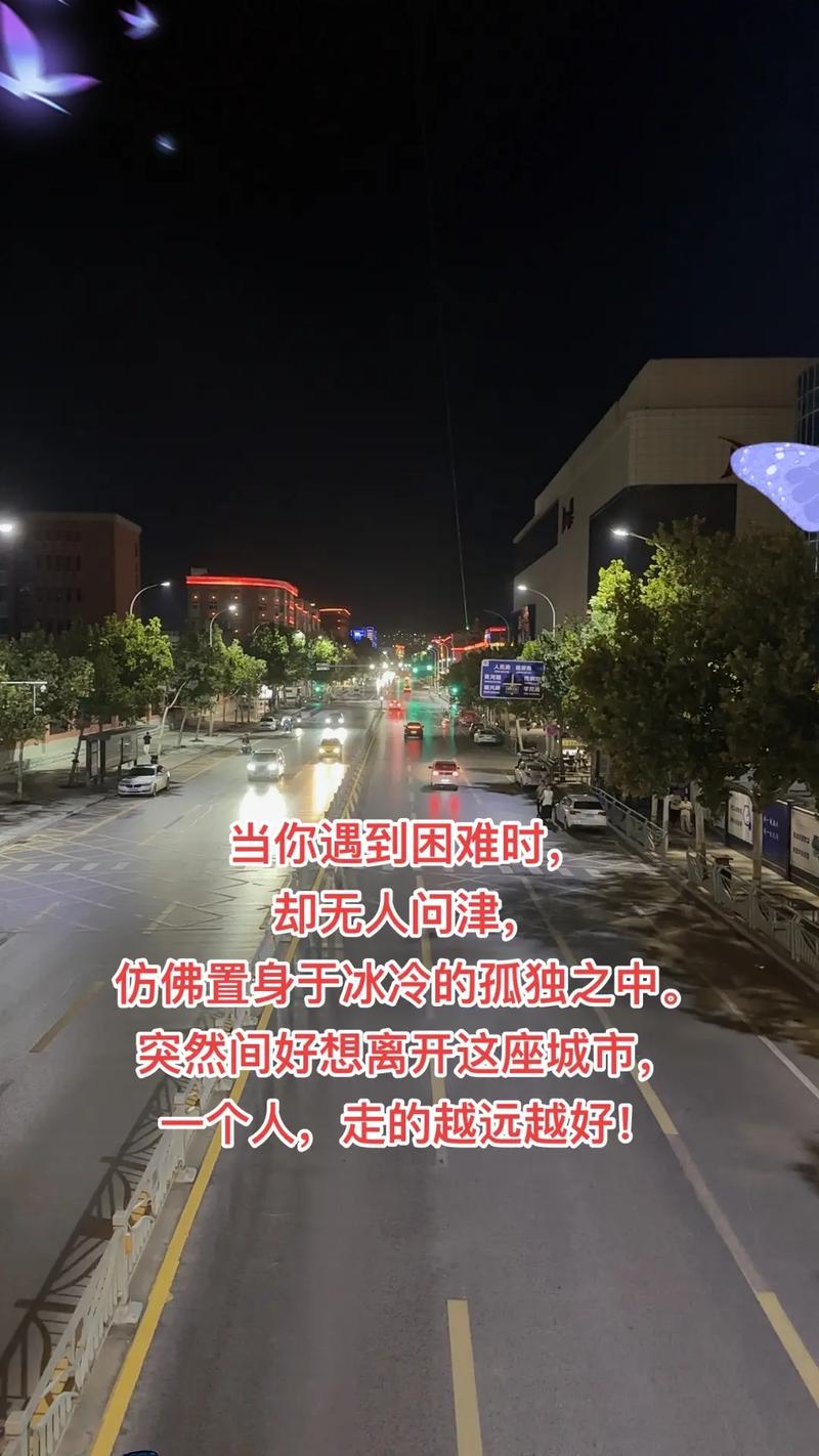 独自一个在陌生城市的说说 一个人在外的伤感语录  第1张