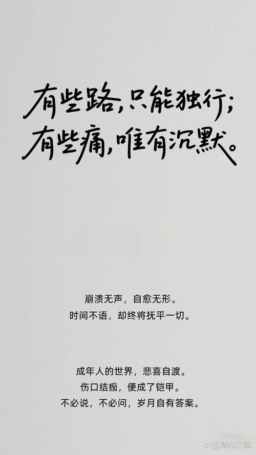 半生已过，静而不争，学会沉默，一切随缘  第1张