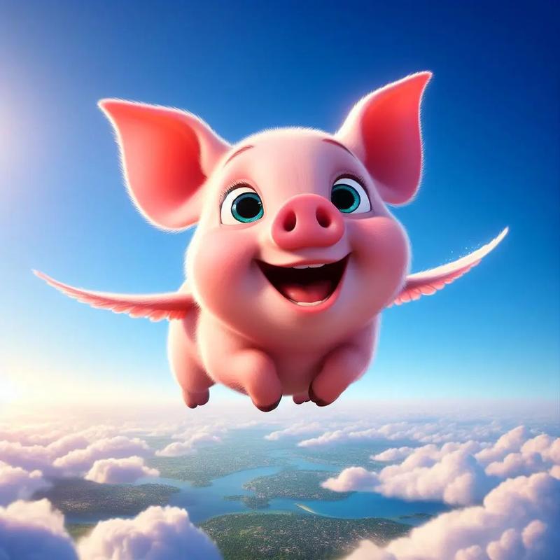 像猪一样飞翔  第1张