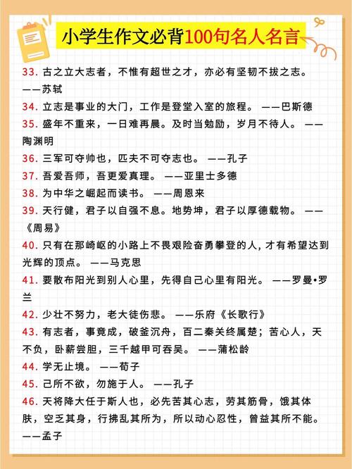 小学生名言警句积累  第1张