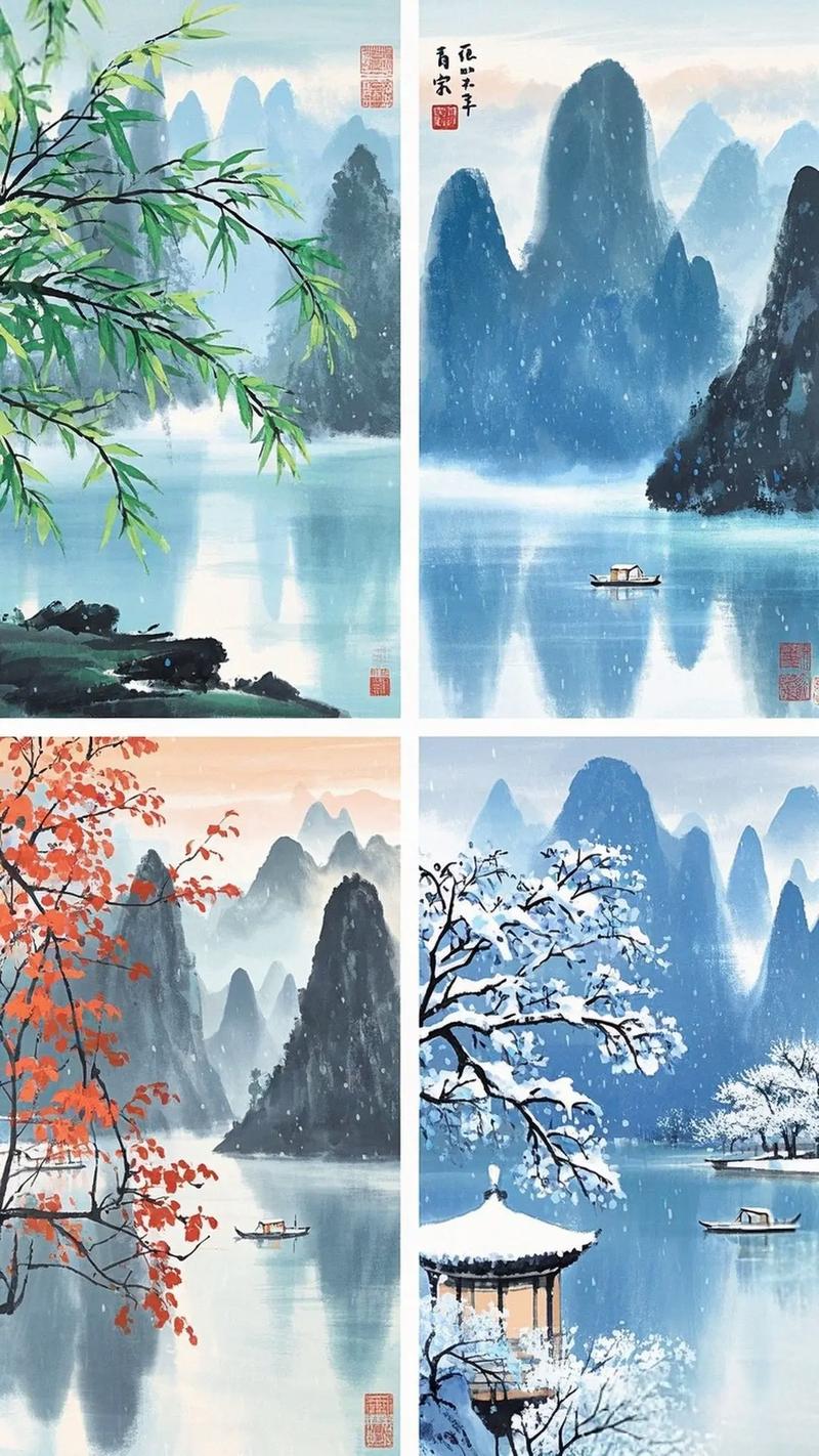 春夏秋冬，四季，你来我往，不早不晚，不贪恋不怨怒……  第1张