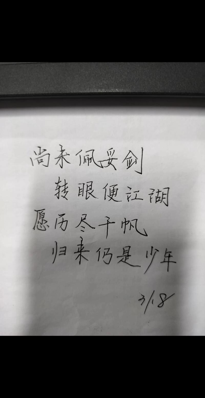 写尽世间浮华，待我少年归来  第1张