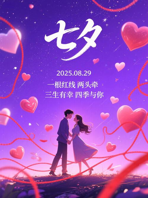 七夕情人节关于一辈子的爱情甜蜜说说配图，句句动人心弦！  第1张