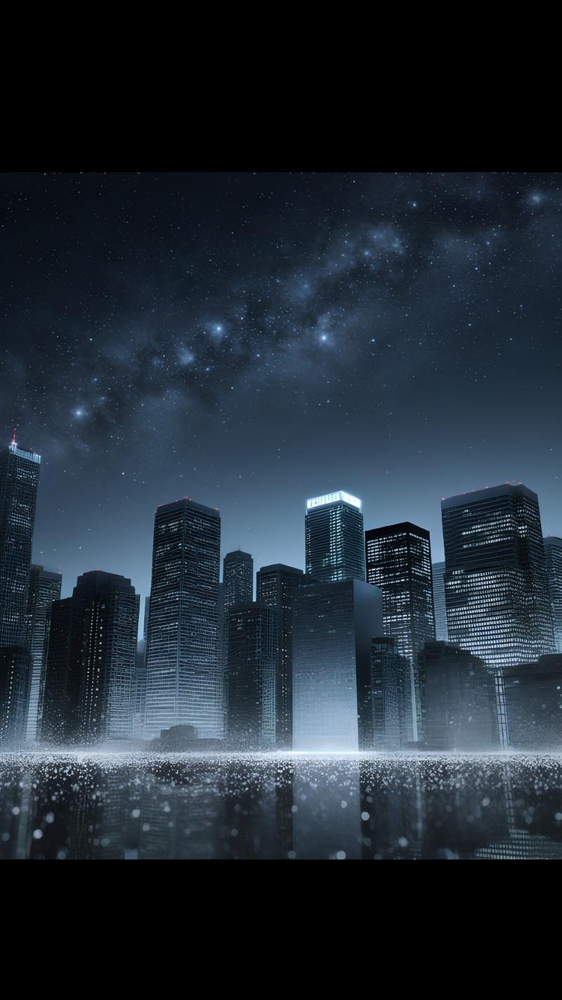 城市的夜晚你看不到星光  第1张