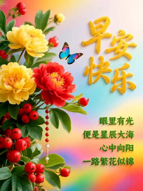 最新版最漂亮的早上好短语句子，一声问候，温暖心田  第1张