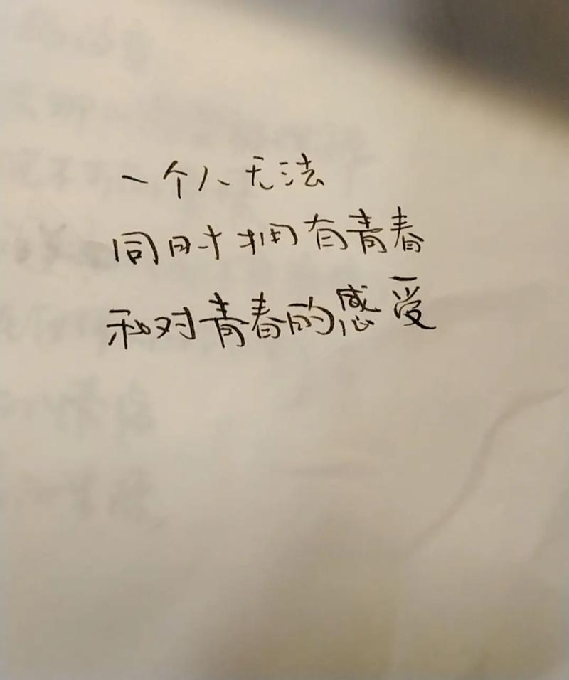 如果没有如果（青春摘抄的语句放在一起记下了无法言语的曾经）  第1张