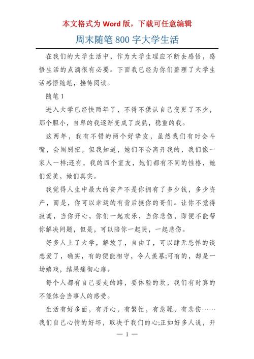 我的大学生活-随笔记录  第1张