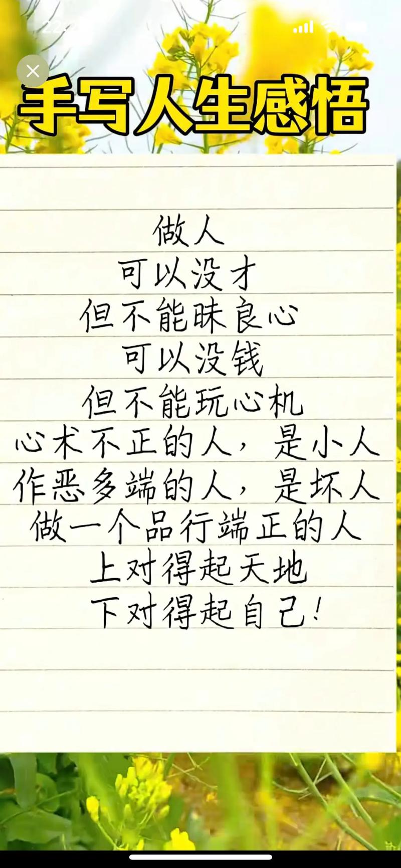 人品善良，自律努力，会带给你想要的人生  第1张