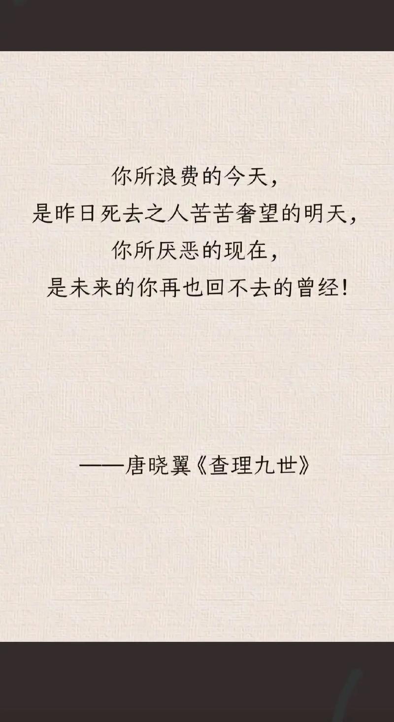 我们无须缅怀昨天，不必奢望明天，只要认真地过好每个今天  第1张