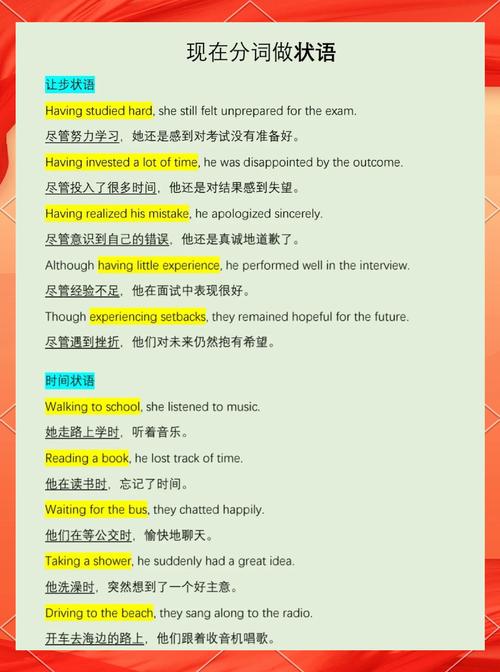 英语 | 现在分词及过去分词的用法，火速收藏  第1张