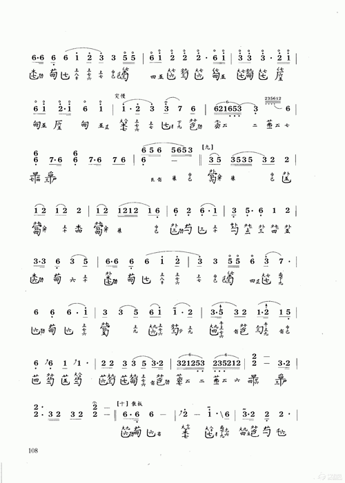 东张西望潇湘水 （打一字）  第1张