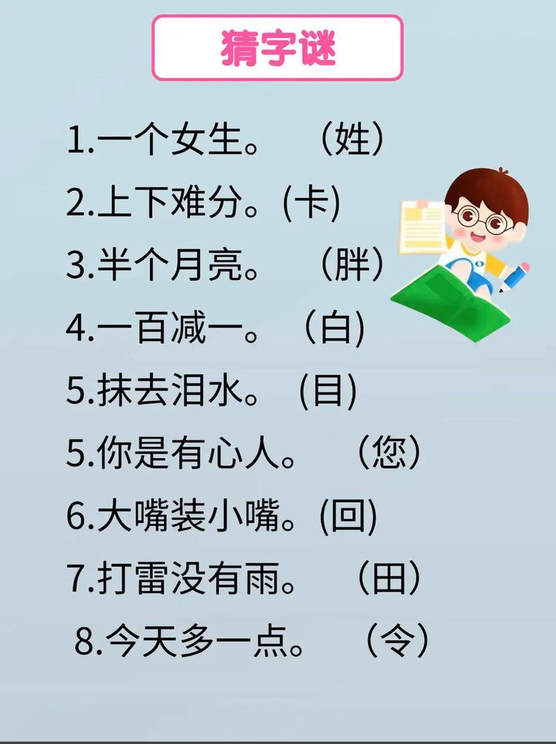 话说猜谜 （打一姓氏）  第1张