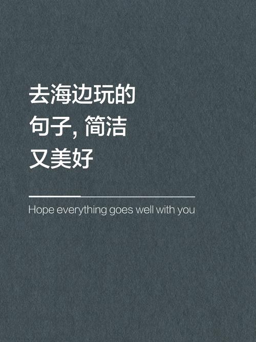 文案｜去海边看海的温柔文案  第1张