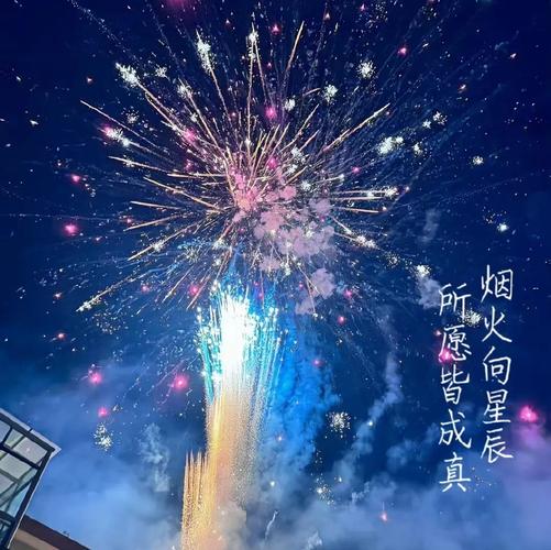 关于烟花的浪漫唯美文案  第1张