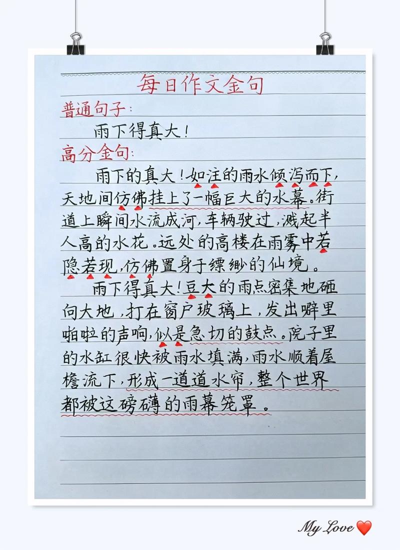 描写下雨天的好词好句好段，快来积累吧！｜写作素材库  第1张