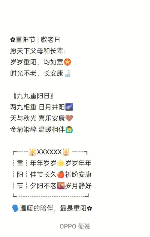 九九重阳节祝福语：温情融融，亲友团聚共度美好时光  第1张