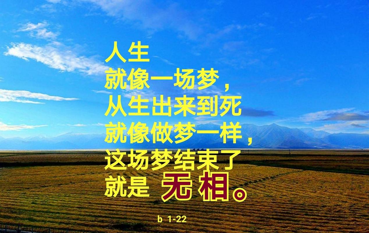 人生啊 本来是一场梦  第1张