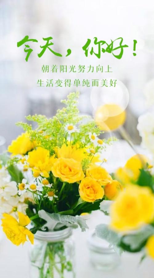 励志早安心语正能量，生活中最好的礼物是给自己一个微笑  第1张