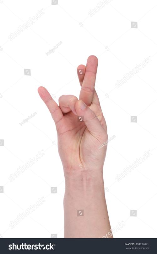 fingers crossed：祝你好运  第1张