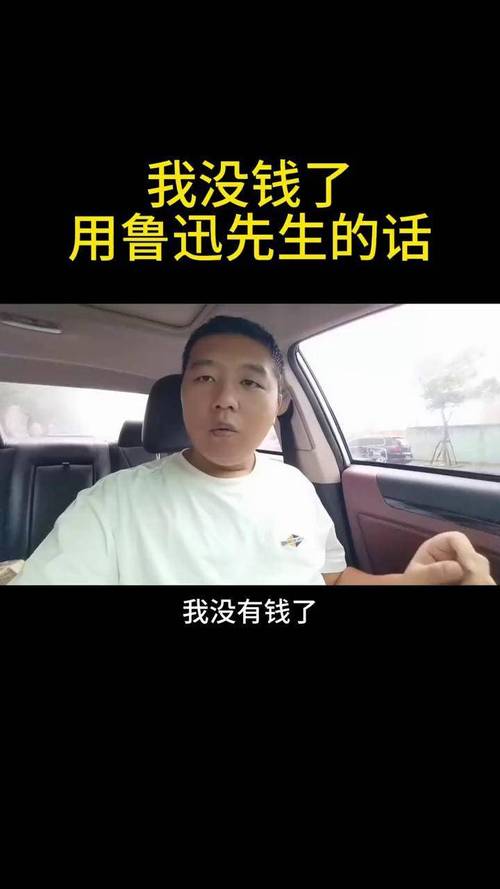 用鲁迅的口吻表达“我没钱了”  第1张