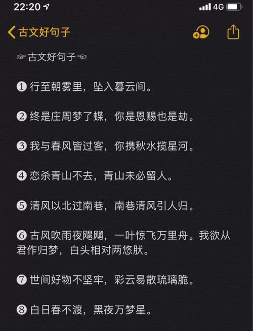 古言小说经典语录 第1张 古言小说经典语录 第1张