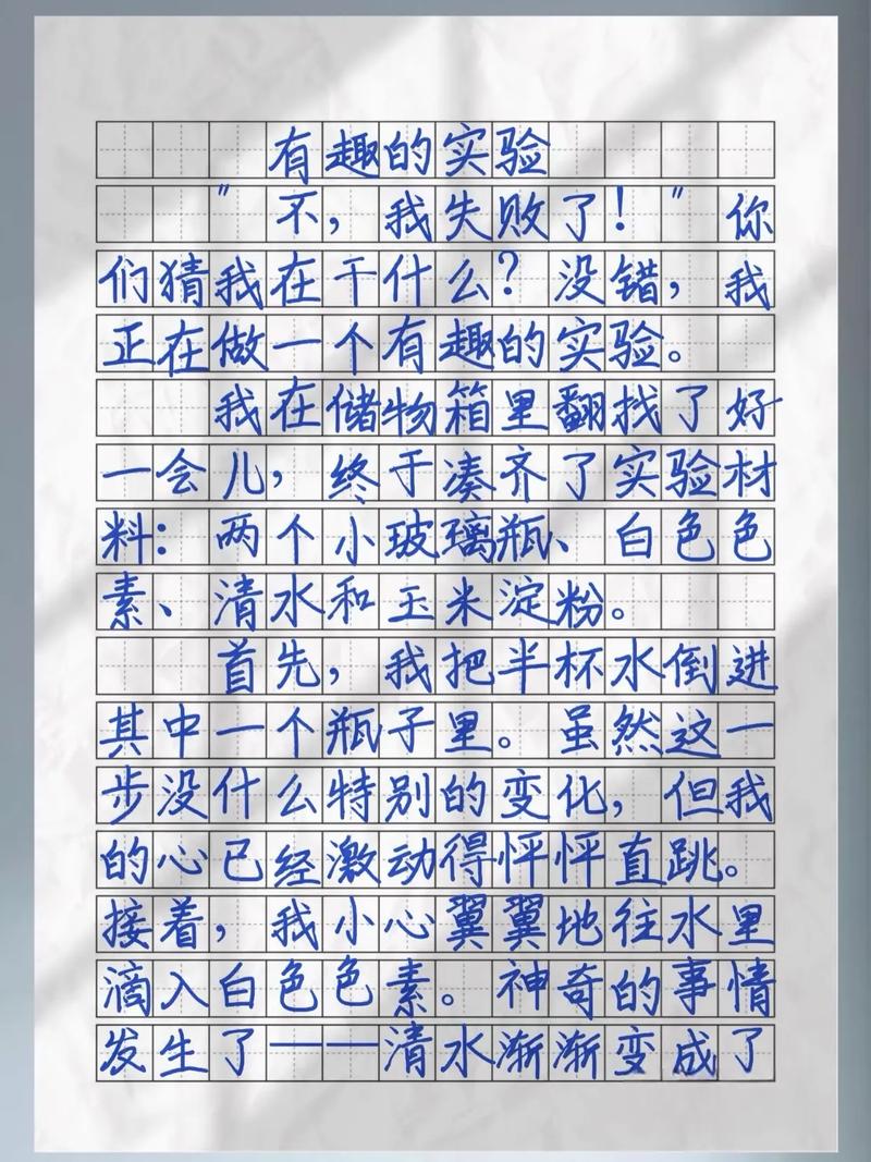 小学生作文“八字诀”（三）  第1张