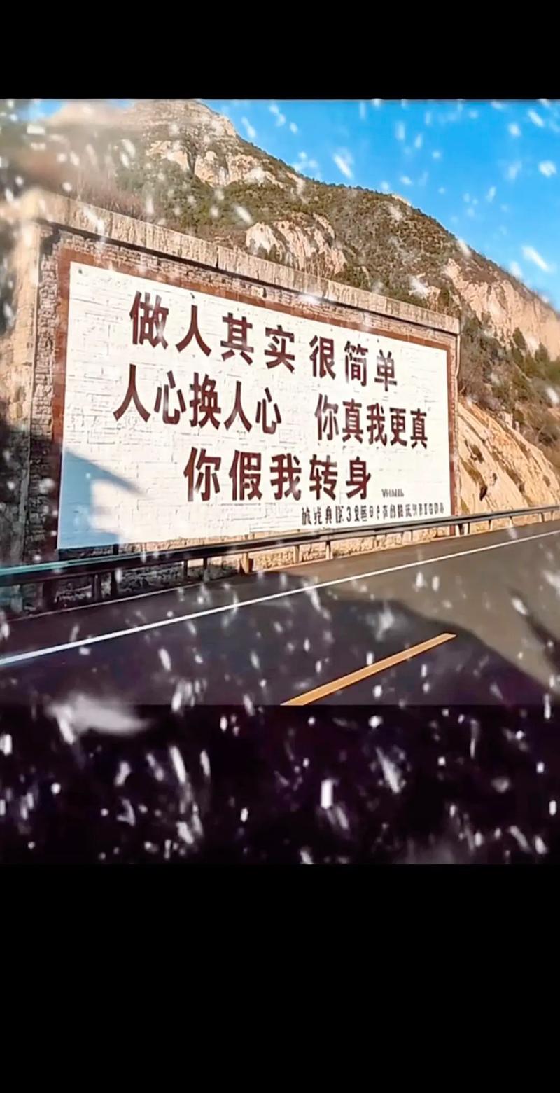 老话三十句，说尽人间事，你真我就真你假，我转身#老人言  第1张