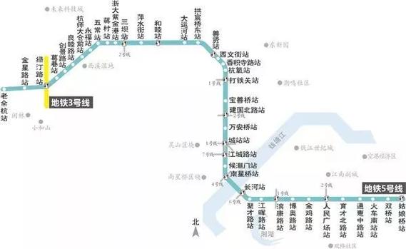 杭州地铁长河路站(杭州地铁5号线的站点有哪些)  第1张