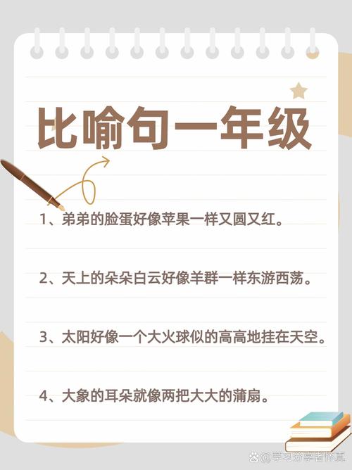 小学生写作常用的比喻句大全，每天读一读，作文不用愁  第1张