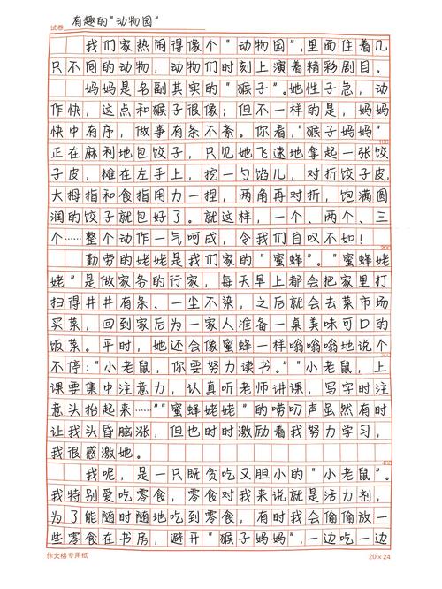 学生习作|小小“动物园”  第1张