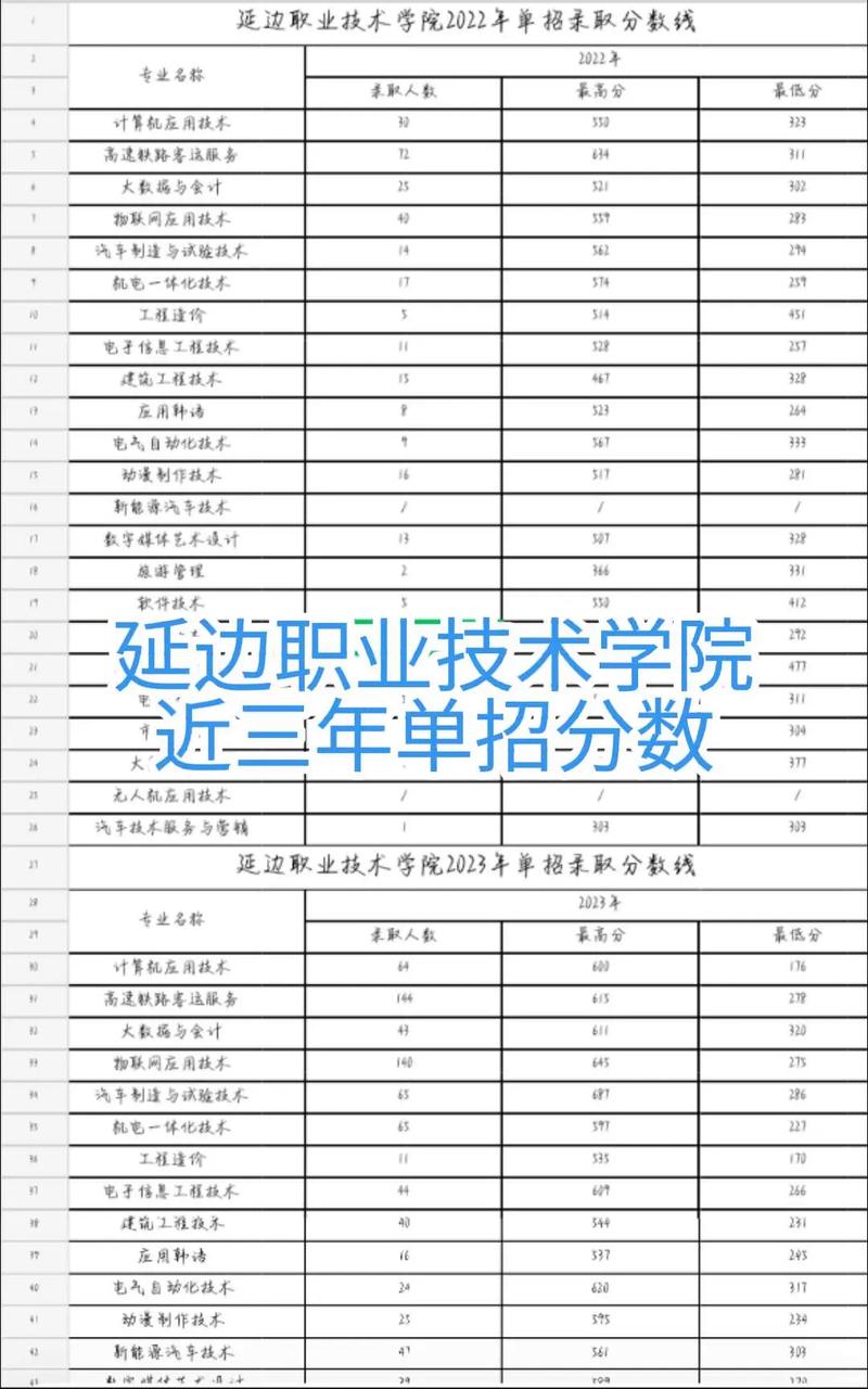 延边职业技术学院2026各专业在河北招生人数、录取分数线(附:招生计划表) 第1张 延边职业技术学院2026各专业在河北招生人数、录取分数线(附:招生计划表) 第1张