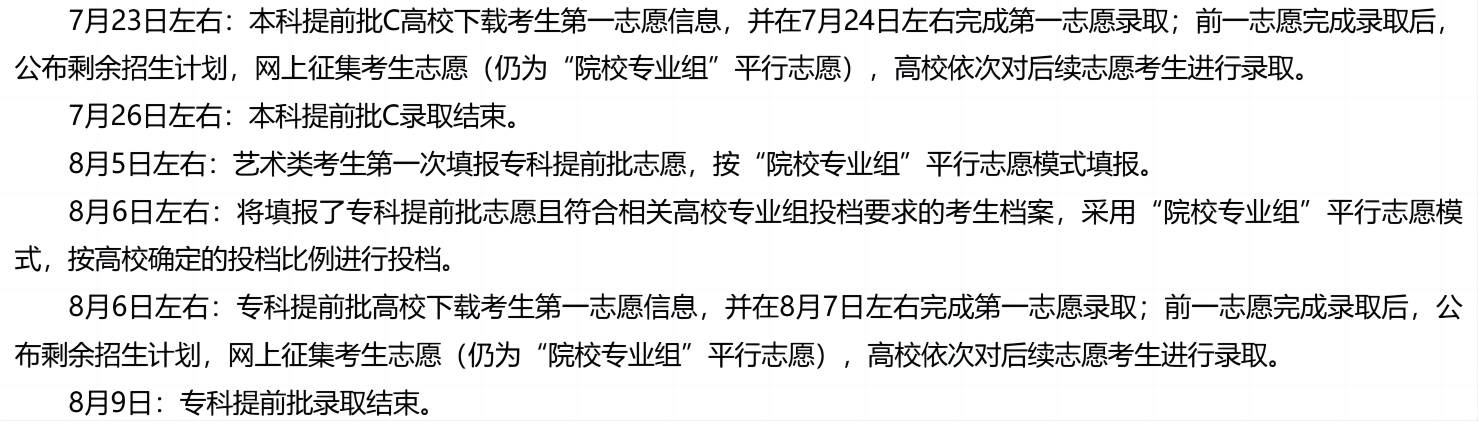 2026年高考志愿填报时间和截止时间：全国30省汇总  第12张
